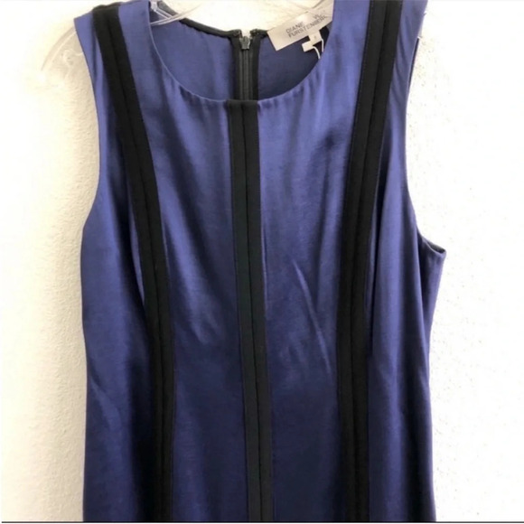 Diane Von Furstenberg Tailored Paneled Midi Sheath Dress NWT - Picture 5 of 8